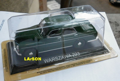 Macheta Warszawa 223 1964- DeAgostini Masini de Legenda 1/43 (Warsawa) foto