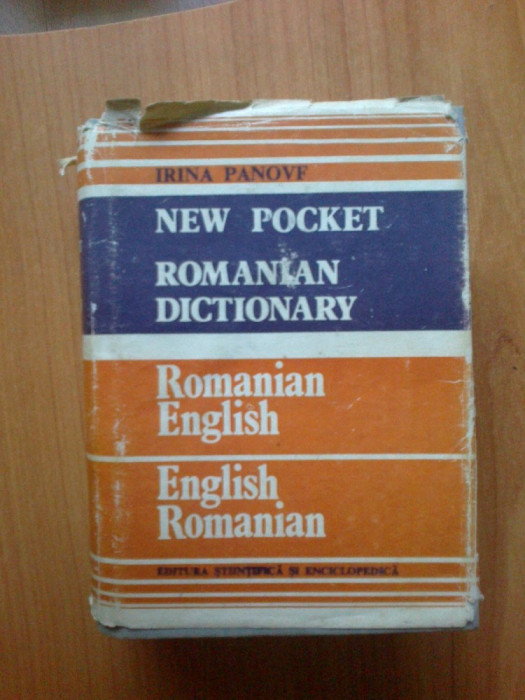 n3 New Pocket Romanian Dictionary-Romanian-English, English-Romanian