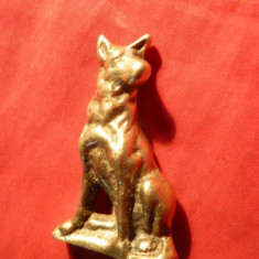 Miniatura bronz - Caine , L= 6 cm