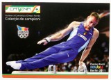 CARTE POSTALA ROMANIA SPORT GIMNASTICA Catena Flavius Koczi Berlin 2011 **