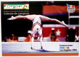 CARTE POSTALA ROMANIA SPORT GIMNASTICA Catena Ecaterina Szabo Los Angeles 1984**