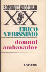 ERICO VERISSIMO - DOMNUL AMBASADOR ( RS XX ) foto