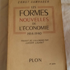 Les formes nouvelles de l'economie - Ernst Samhaber