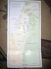 Harta Pelerinului in Sfintele Locuri , cu 8 ilustratii pe spate- 2008 foto
