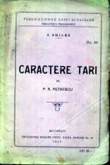 P.R. Petrescu - Caractere tari - 417110 foto