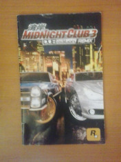 Manual - Midnight Club 3 Dub Edition - Playstation PS2 ( GameLand ) foto