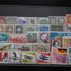Set/lot timbre Germania stampilate:DDR-Deutsche Bundespost-Deutscheland #629