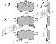 placute frana OPEL ASTRA G hatchback 1.8 16V - TRUSTING 267.0 foto