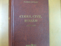 Codul civil roman adnotat Bucuresti 2001 foto