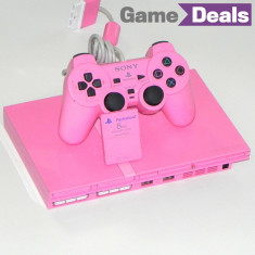 PlayStation 2 Slim Editie Limitata PINK Modat Complet, PS2 / Play Station 2 Slim foto