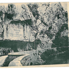 3308 - Orsova, DANUBE KAZAN, Litho - old postcard - used - 1899