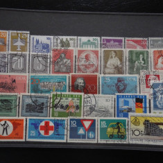 Set/lot timbre Germania stampilate:DDR-Deutsche Bundespost-Deutscheland #636