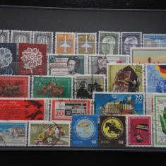 Set/lot timbre Germania stampilate:DDR-Deutsche Bundespost-Deutscheland #627