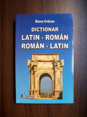 Dictionar latin - roman / roman - latin - Elena Cracea (2015) foto