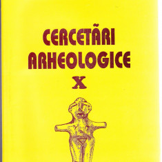 CERCETARI ARHEOLOGICE vol. X.1997 Muzeul National de Istorie a Romaniei