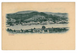 3309 - ORSOVA, Panorama, Litho - old postcard - unused, Necirculata, Printata