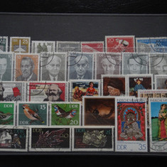 Set/lot timbre Germania stampilate:DDR-Deutsche Bundespost-Deutscheland #640