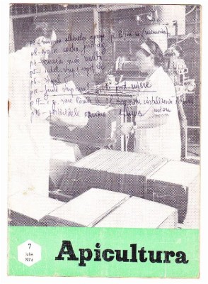 revista Apicultura nr.7 (iulie) 1974 foto
