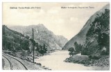 3288 - TURNU ROSU, Sibiu, railway - old postcard - unused