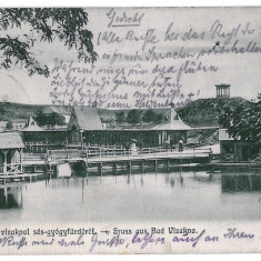 3294 - OCNA SIBIULUI, Sibiu, Strandul - old postcard - used - 1908