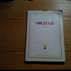 SOLFEGII * Explicatii Teoretice - Victor Giuleanu, Ioan D. Chirescu - 1980