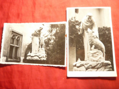 2 Ilustrate Arta -Sculptura -Statuie a Manastirii Franciscane Cluj foto