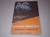 ALEXANDRU PEICOV - APARATE ELECTRICE ~ proiectare si constructie ~