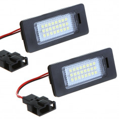 Set Lampa Led numar pt Audi Q5, A4, A5, S5, TT- 100 lei foto