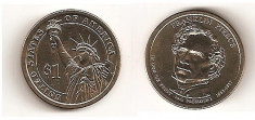 SUA USA 1 DOLAR DOLLAR 2010 COMEMORATIV foto