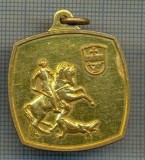 ATAM2001MEDALIE 1081 - SFANTUL GHEORGHE IN LUPTA CU BALAURUL-starea care se vede