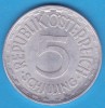 (M305) MONEDA AUSTRIA - 5 SCHILLING 1952, STARE FOARTE BUNA, RARA, Europa