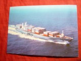 Ilustrata - Nave - Vas Container Israel Zim Haifa