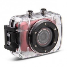 Camera Sport si Auto Camcorder HD cu Touchscreen &amp;amp; Waterproof Rosu foto