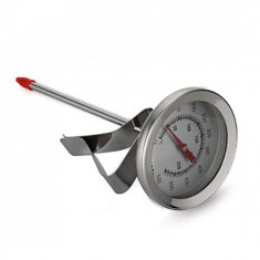Termometru alimentar analogic de insertie, termometru pt. cuptor, bucatarie foto