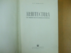 Arhitectura din Marea Enciclopedie Sovietica, Bucure?ti 1956 B. P. Mihailov, 067 foto