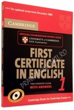 First Certificate in English 1 (FCE 1). With answers and Cd foto