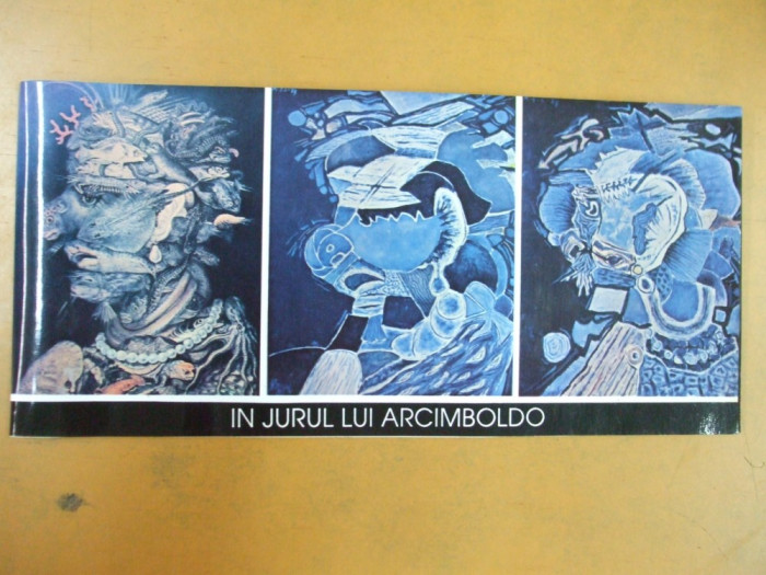 Ion Gheorghiu pictura sculptura pliant expozitie omagiu Archimboldo 1993 TNB