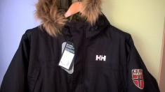 Geaca parka Helly Hansen,originala,noua,impermeabila,mar. XL -XXL slim foto