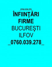 INFIINTARI FIRME BUCURESTI + ilfov foto