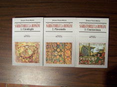 Sarbatorile la romani,3 vol: Carnilegile, Paresimile, Cincizecimea - S.Fl.Marian foto