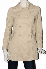 Trench bej H&amp;amp;M, marime 38 foto