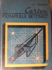 Cartea Fierarului Betonist - T. Carare ,155491 foto