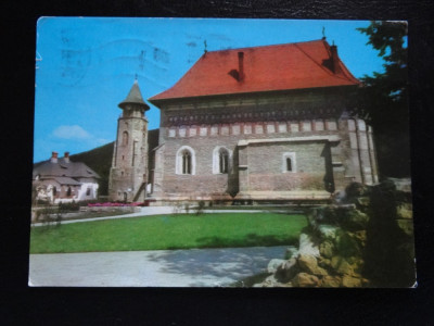SEPT15-Vedere/Carte postala-Piatra Neamt-Biserica si Turnul lui Stefan cel Mare foto