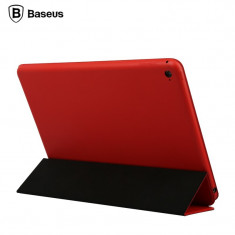 Husa iPad Air 2 Primary Rosu Tip carte Baseus Flip Original foto