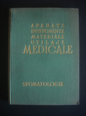 T. NICOLAU - APARATE, INSTRUMENTE, MATERIALE, UTILAJE MEDICALE * STOMATOLOGIE foto