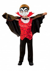 Costum Carnaval Copii Vampir Contele Dracula 3-5 ani foto