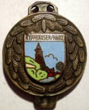 I.685 AUSTRIA TALISMAN AMULETA ULLR SCHI PATRONUL SPORTURILOR DE IARNA BRONZ