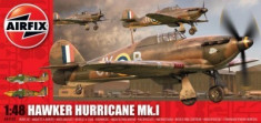 Kit constructie si pictura avion Hawker Hurricane Mk1 foto