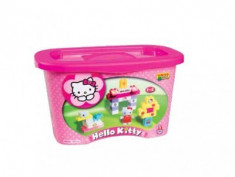 Set constructie Unico Plus Hello Kitty Galetusa 73 piese foto