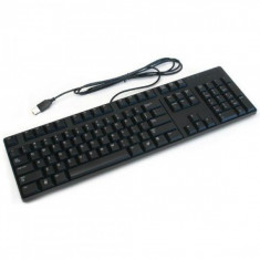 Tastatura DELL, layout: NOR, NEGRU, USB foto